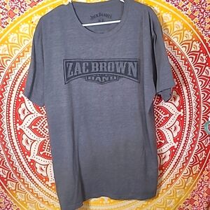 Zack Brown x Jack Daniel's Shirt XL Grey No.7 Mens